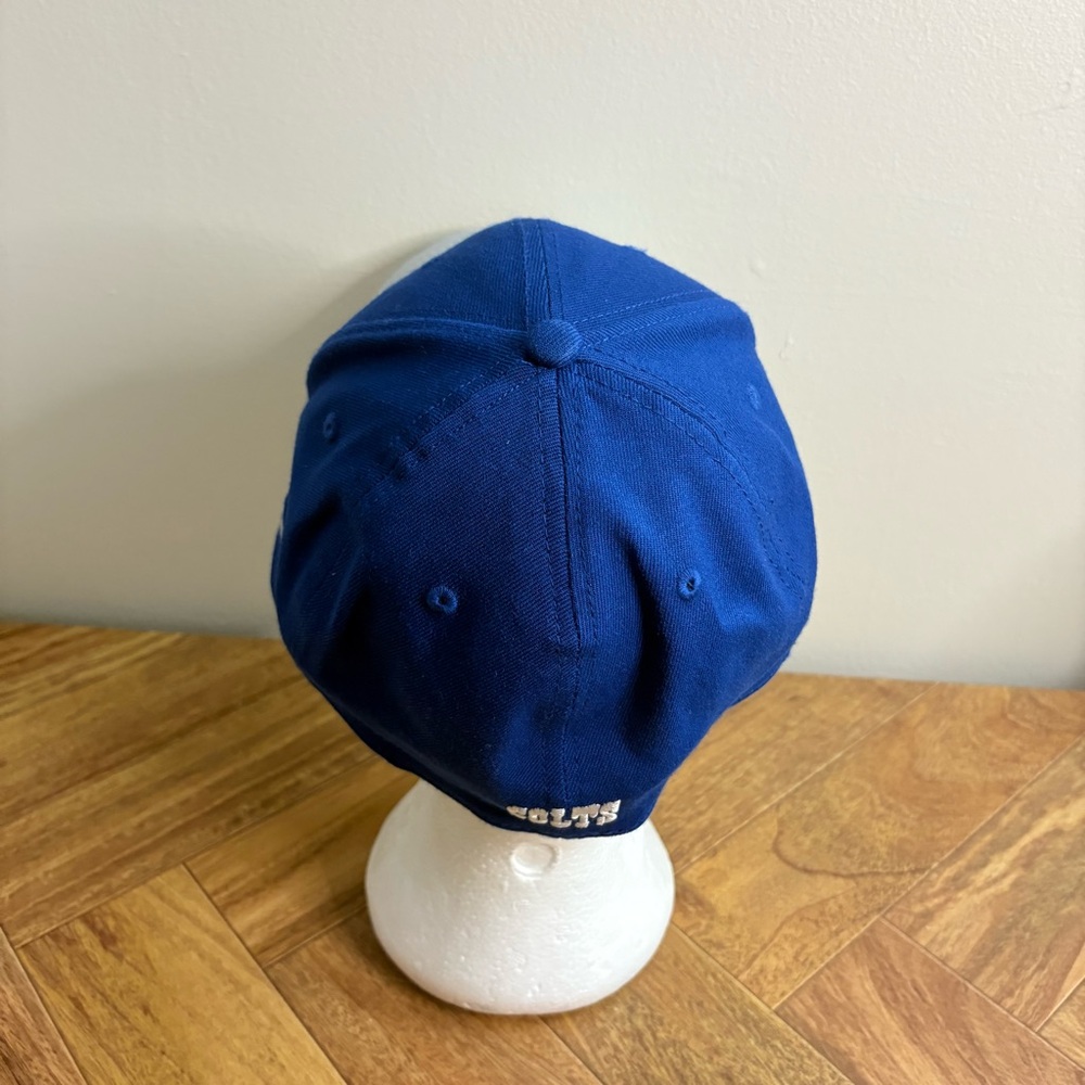 New Era Blue and Gray Hat Indianapolis Colts NFL Fitted Football Hat Men’s - Picture 3 of 7